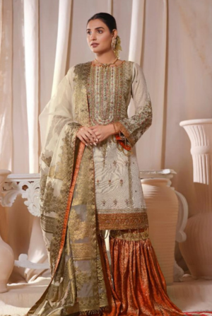 Gul E Mehnaz By HadiaEman Embroidered Chiffon Collection